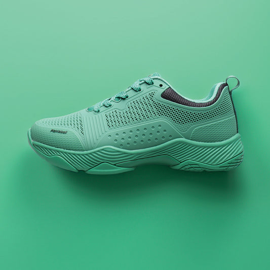 Acacia FreshShot Pickle Green Unisex Pickleball Shoe with Cloud Gel – front view