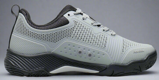 Side view of Acacia FreshShot Graphite Pickleball Shoe featuring Cloud Gel cushioning