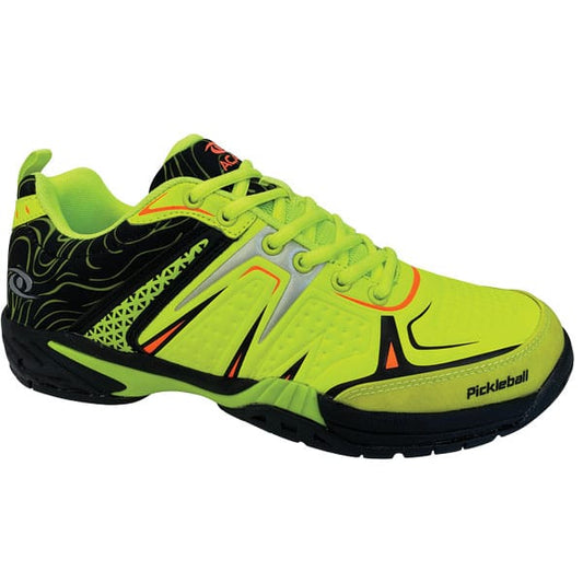 Acacia DinkShot II Lime Unisex Pickleball Shoe with Kevlar outsoles – front view